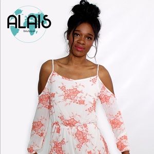 Peaches and cream romper!